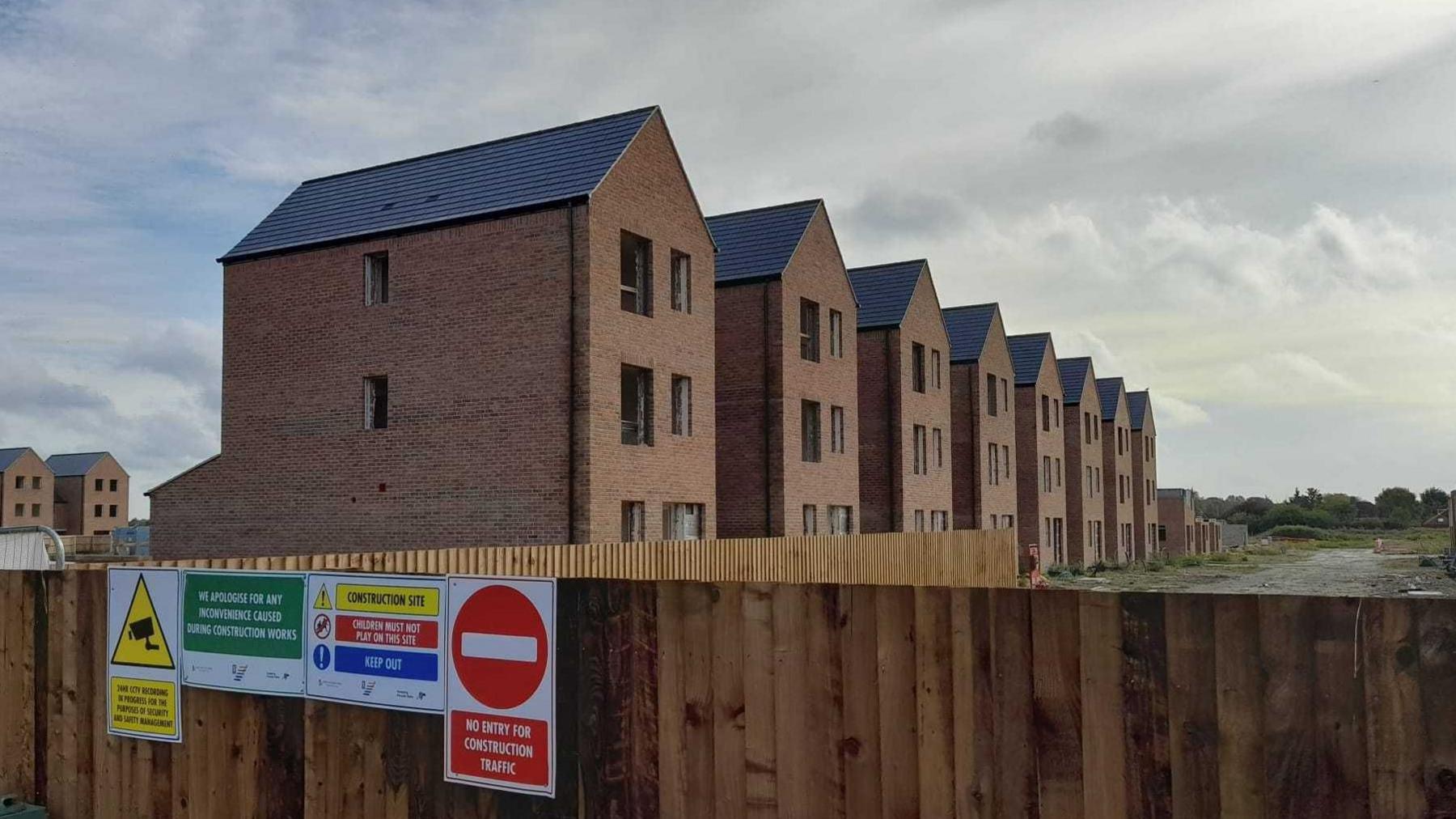 The properties set for demolition at the Darwin Green development