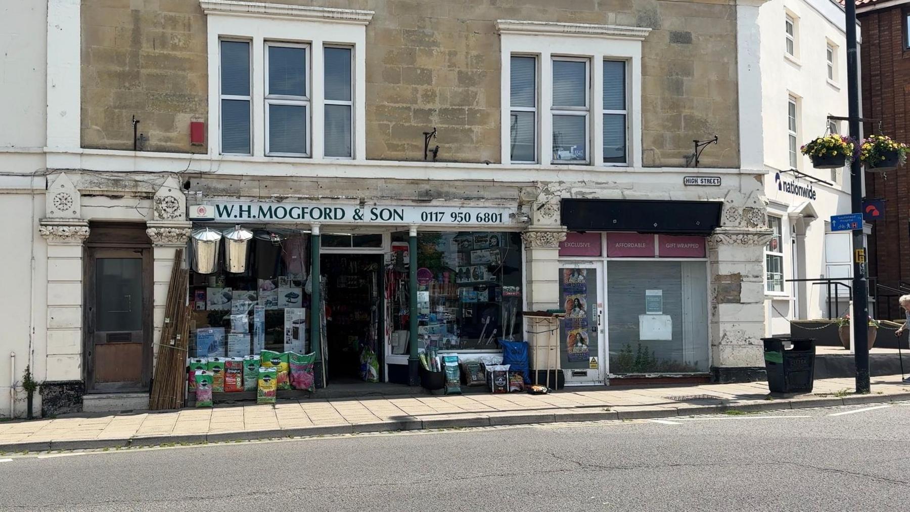 A picture of the outside of W.H. Mogford & Sons