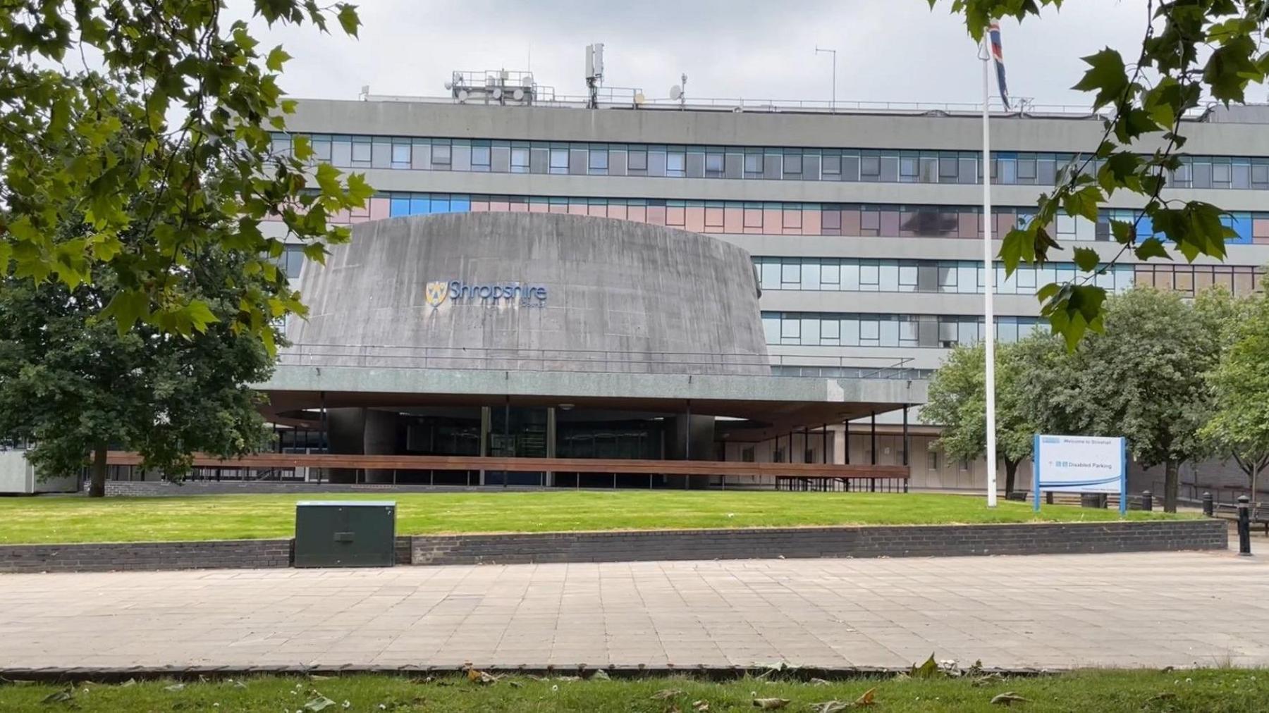 Shropshire Council office building