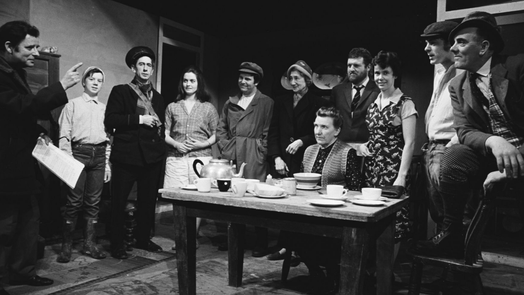 Perfformiad o Gwalia Bach gan Wil Sam yn Theatr Fach, Llangefni, 1972