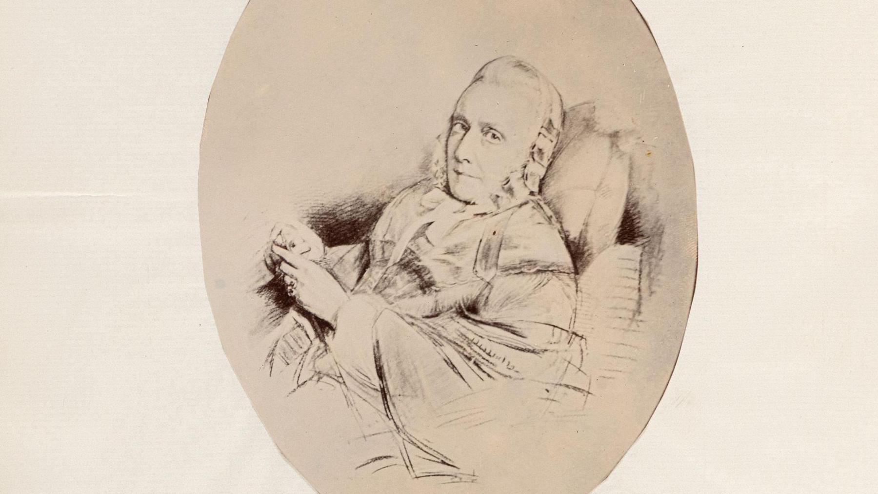  Emily Eden, silver gelatin print on paper pasted on paper, 1860s