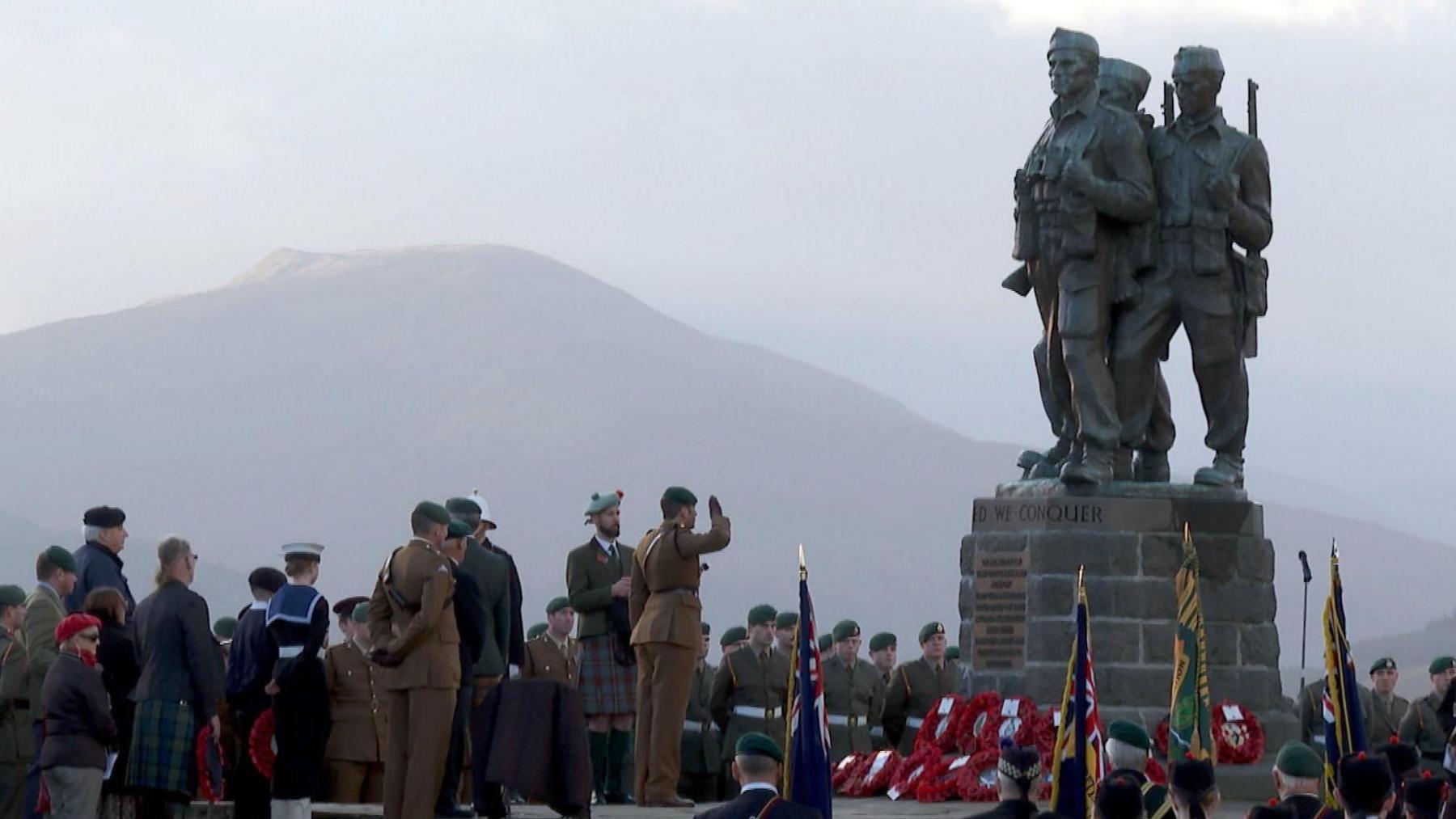 Carragh-chuimhne nan Commandothan