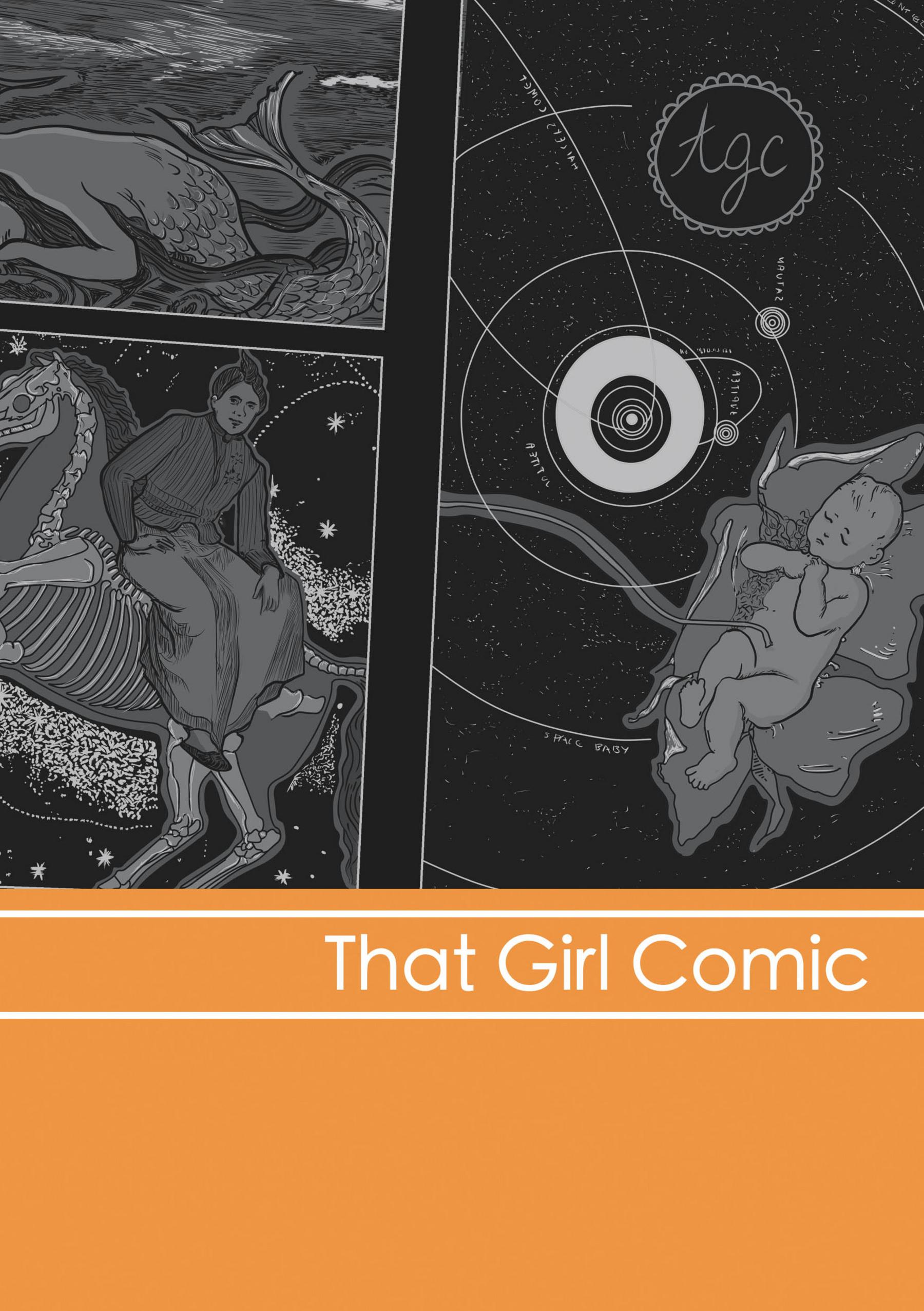 Cover art for TGC's That Girl Comic