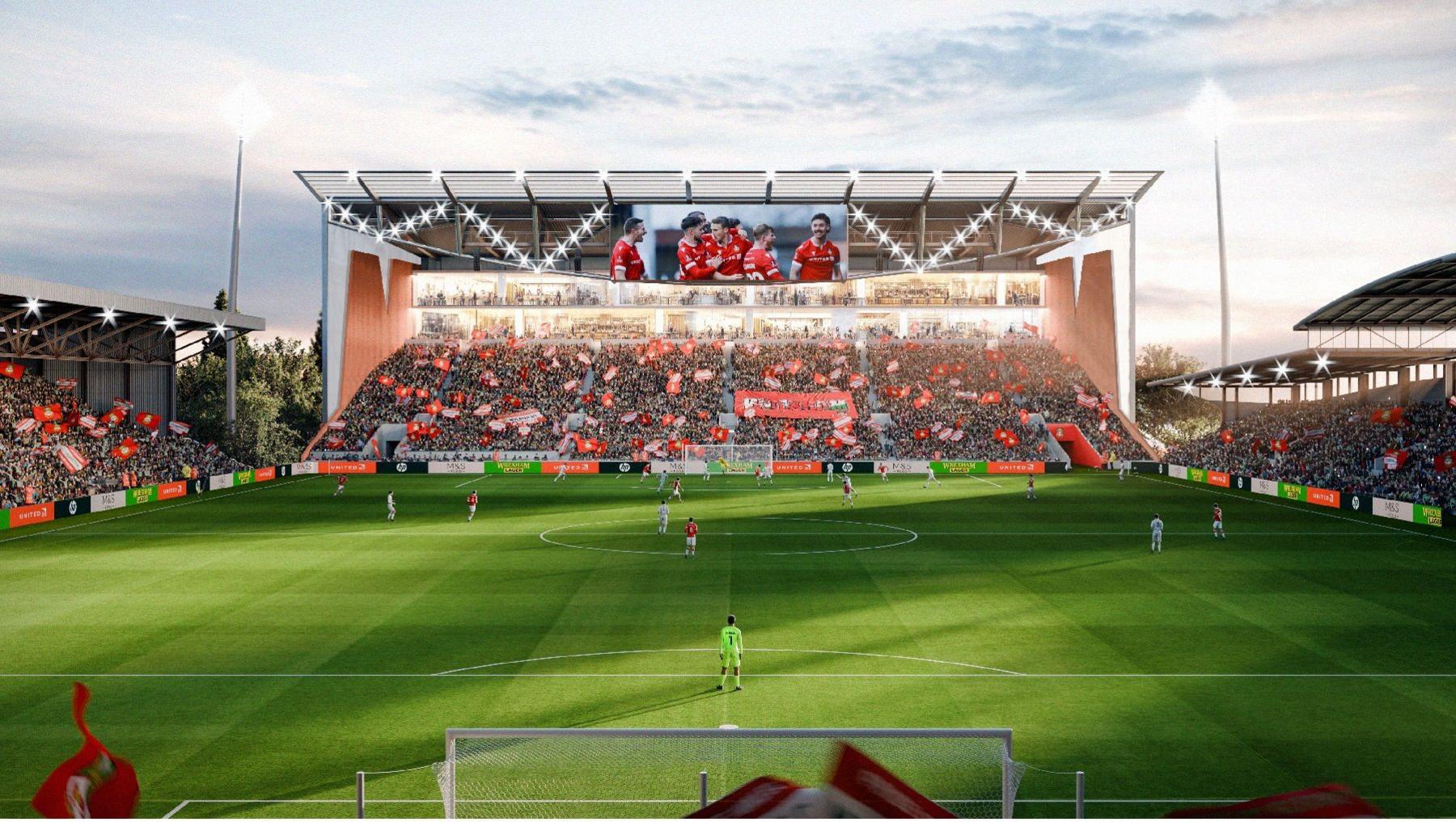 Image of the new Kop Stand