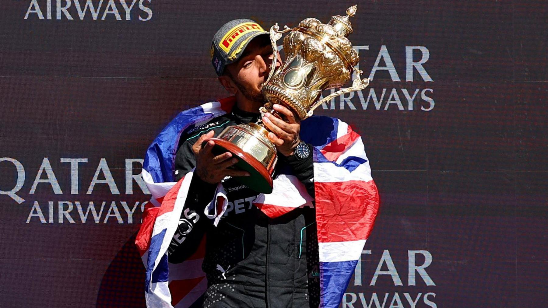 lewis hamilton on podium