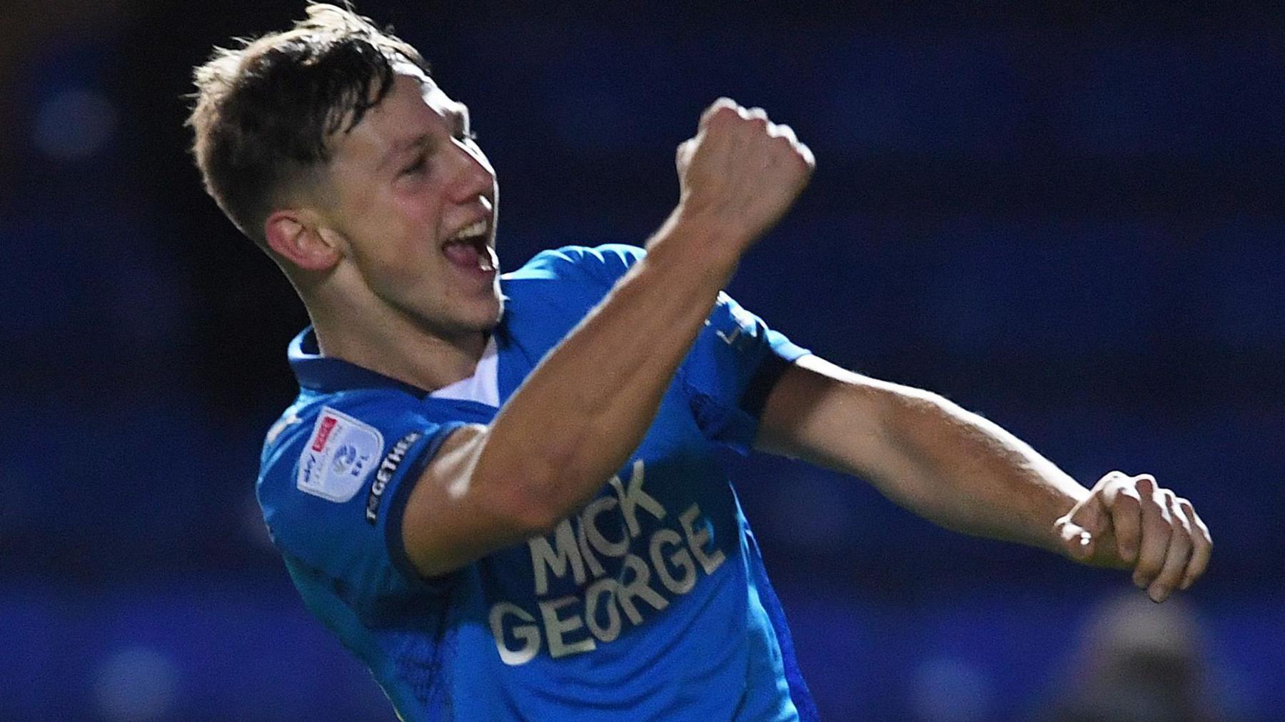 Harry Leonard scores for Peterborough