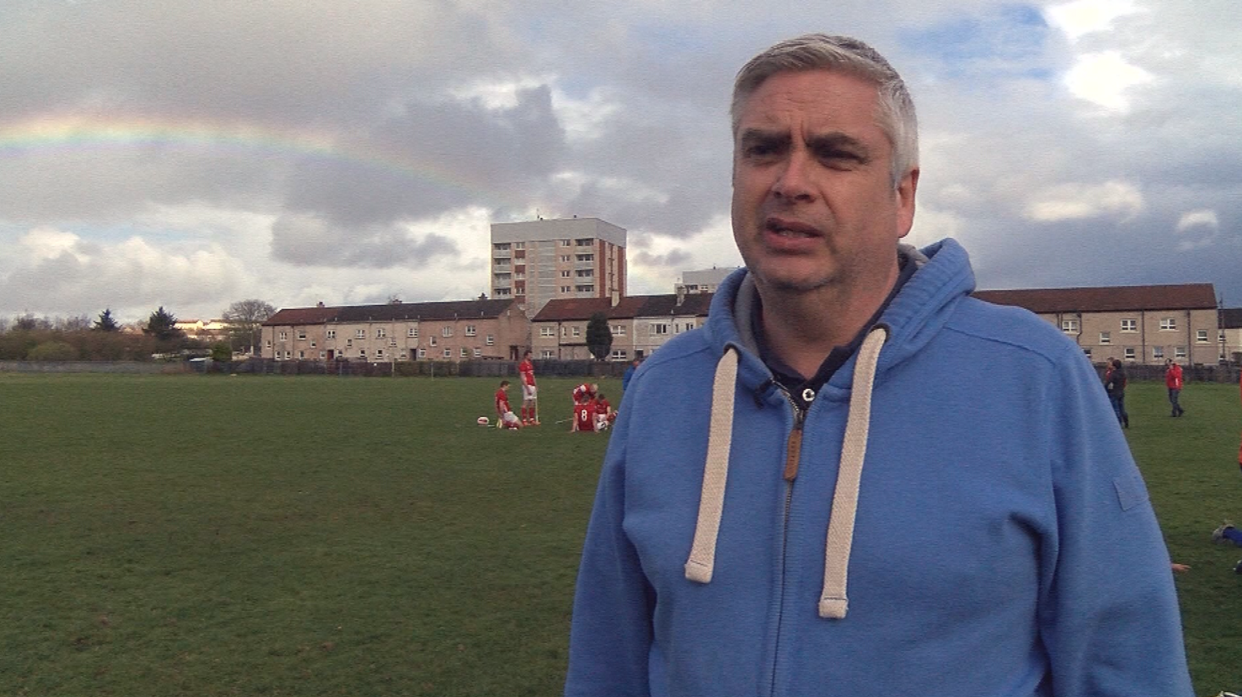 Aonghas MacAonghais aig Pàirc Peterson