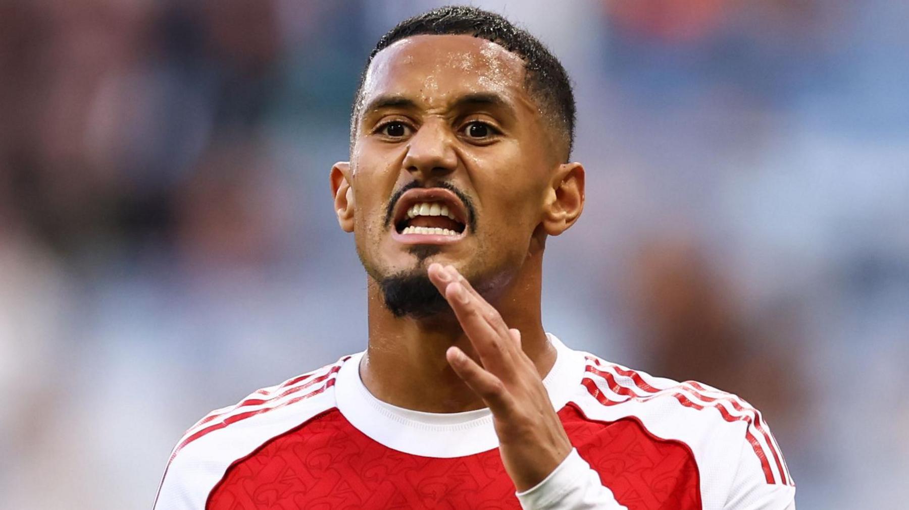 Arsenal defender William Saliba