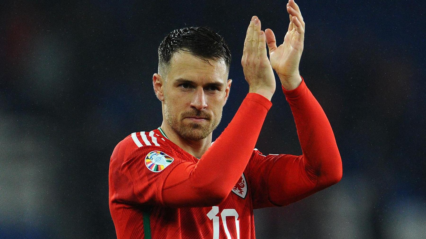 Aaron Ramsey Cymru v Latvia 2023