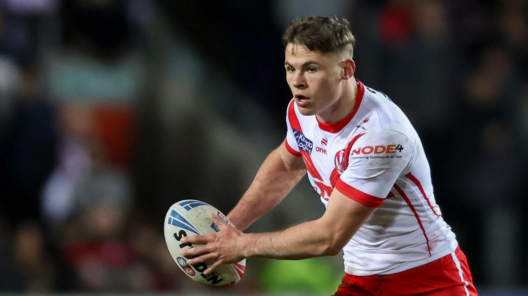 St Helens full back Jack Welsby
