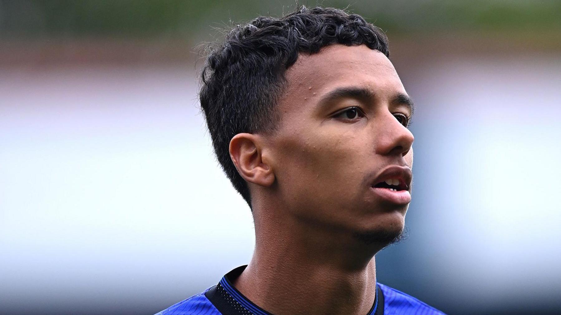 Kyron Gordon in action for Rochdale