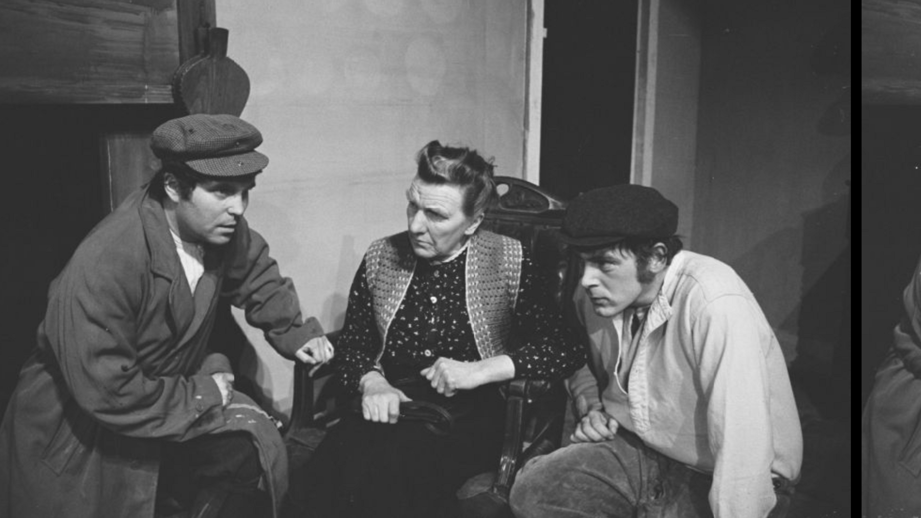 Perfformiad o Gwalia Bach gan Wil Sam yn Theatr Fach, Llangefni, 1972