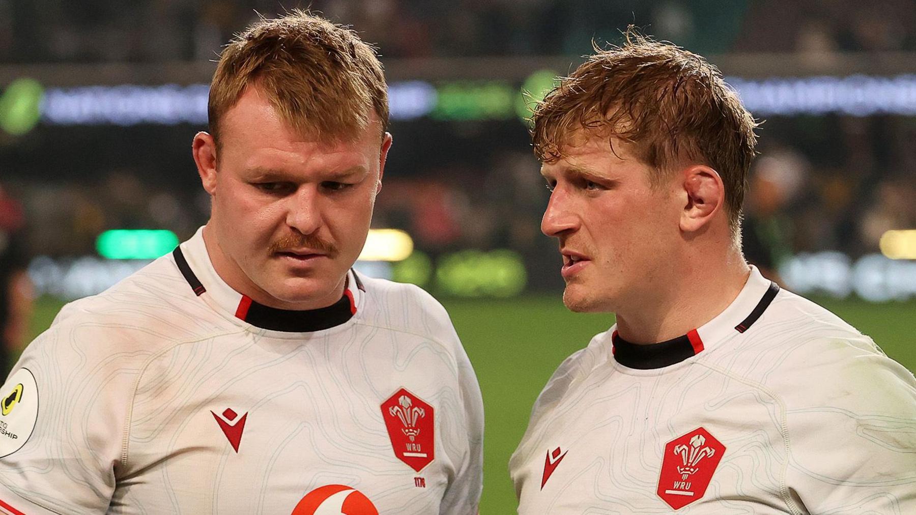 Dewi Lake and Jac Morgan were the 2023 World Cup co-captains