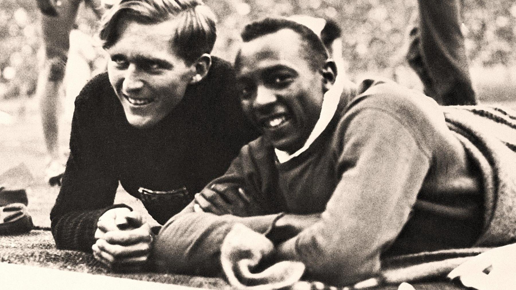 Luz Long and Jesse Owens 