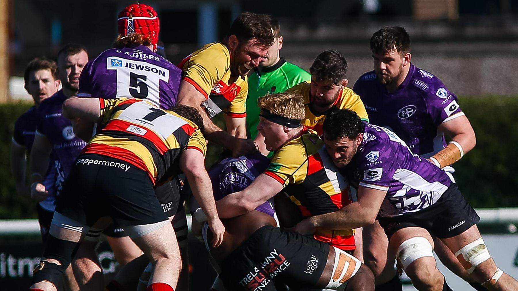 Action from Cornish Pirates v Richmond