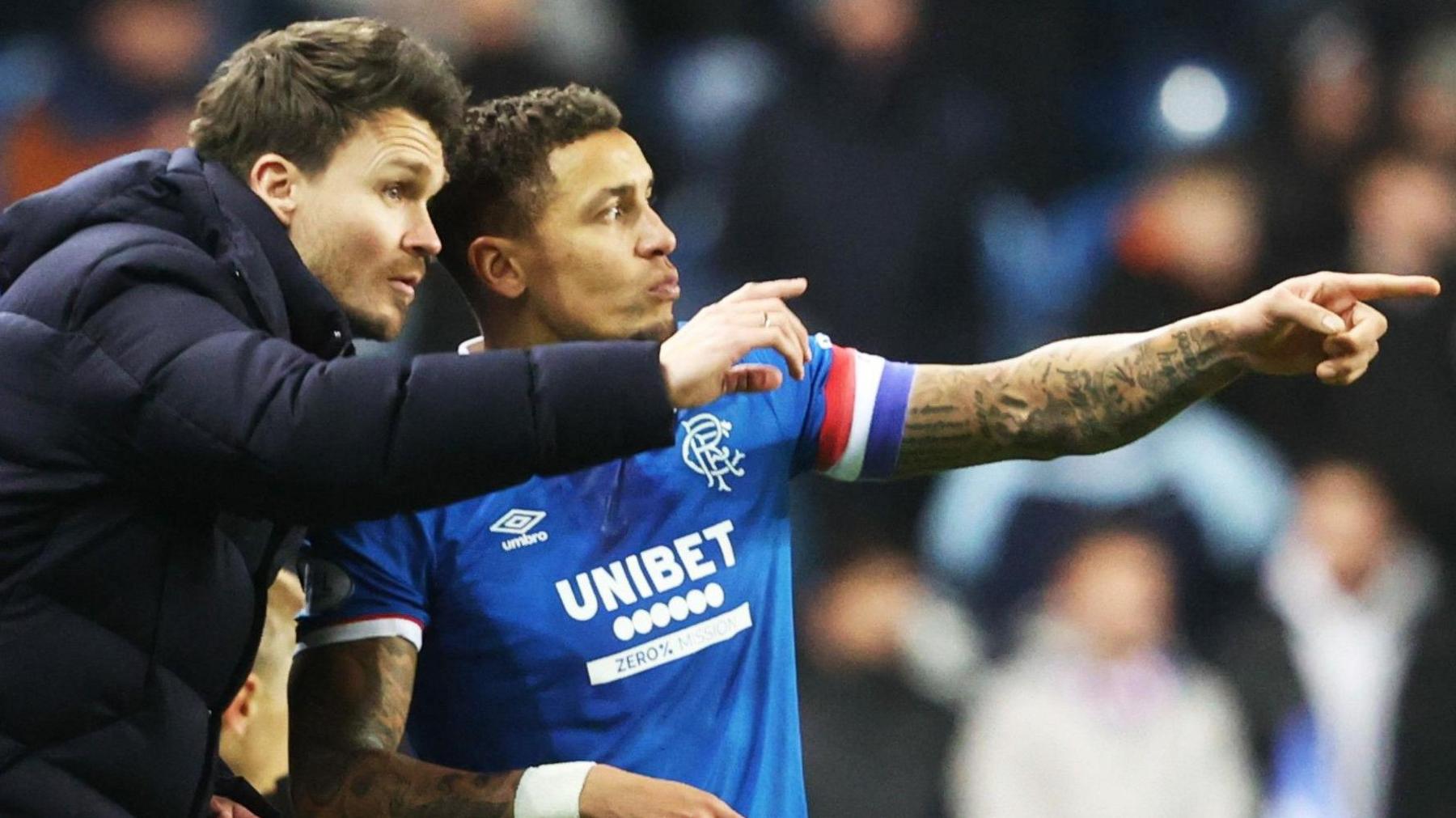Danny Rohl and James Tavernier