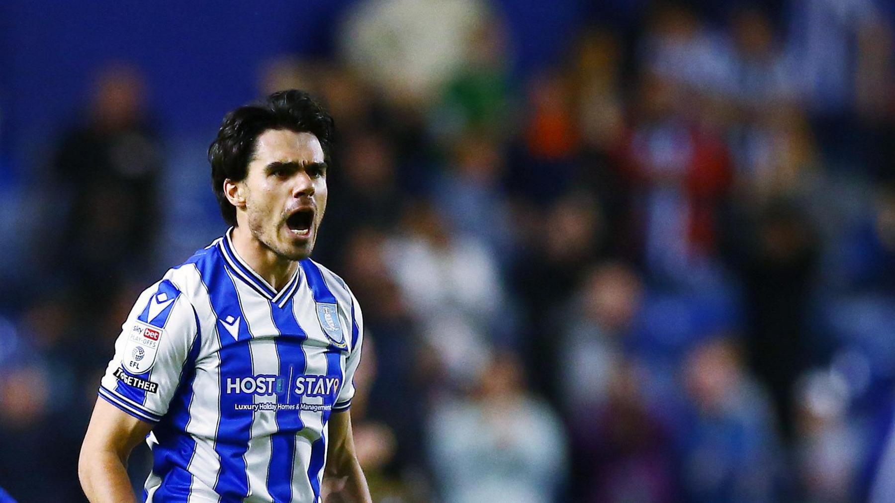 Reece James in action for Sheffield Wednesday