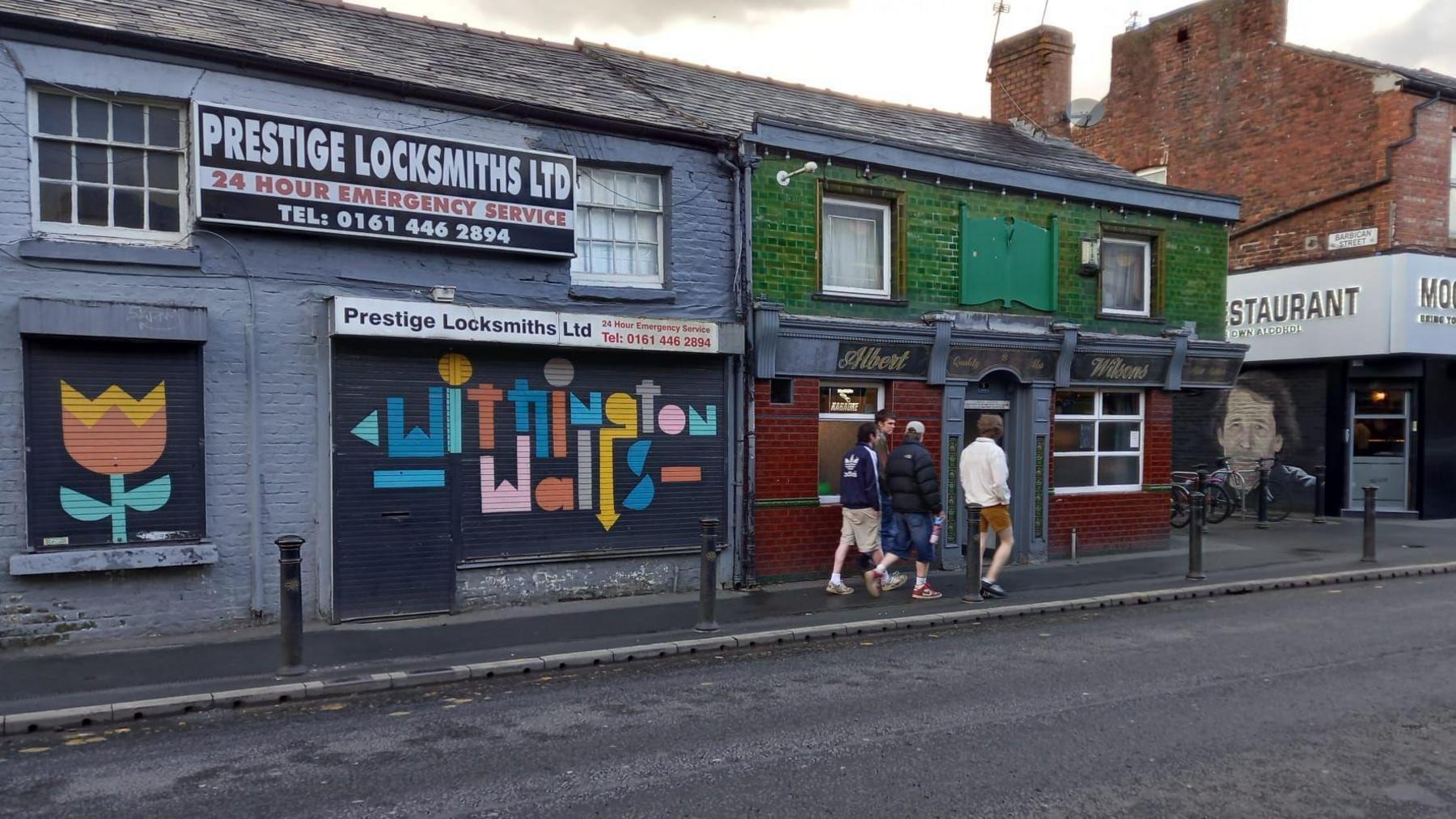 murals on Wilmslow Road