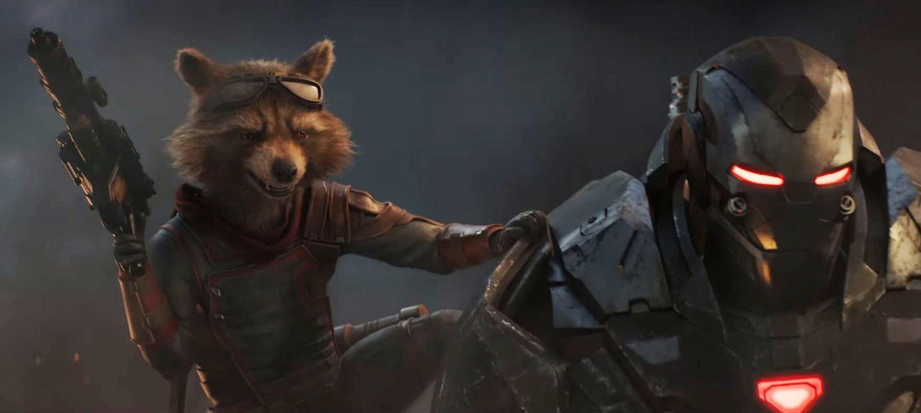 Rocket Raccoon and War Machine