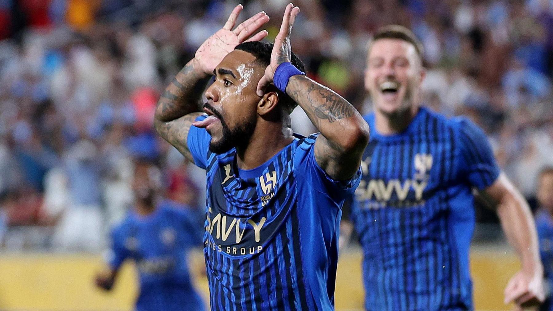 Al-Hilal celebrate
