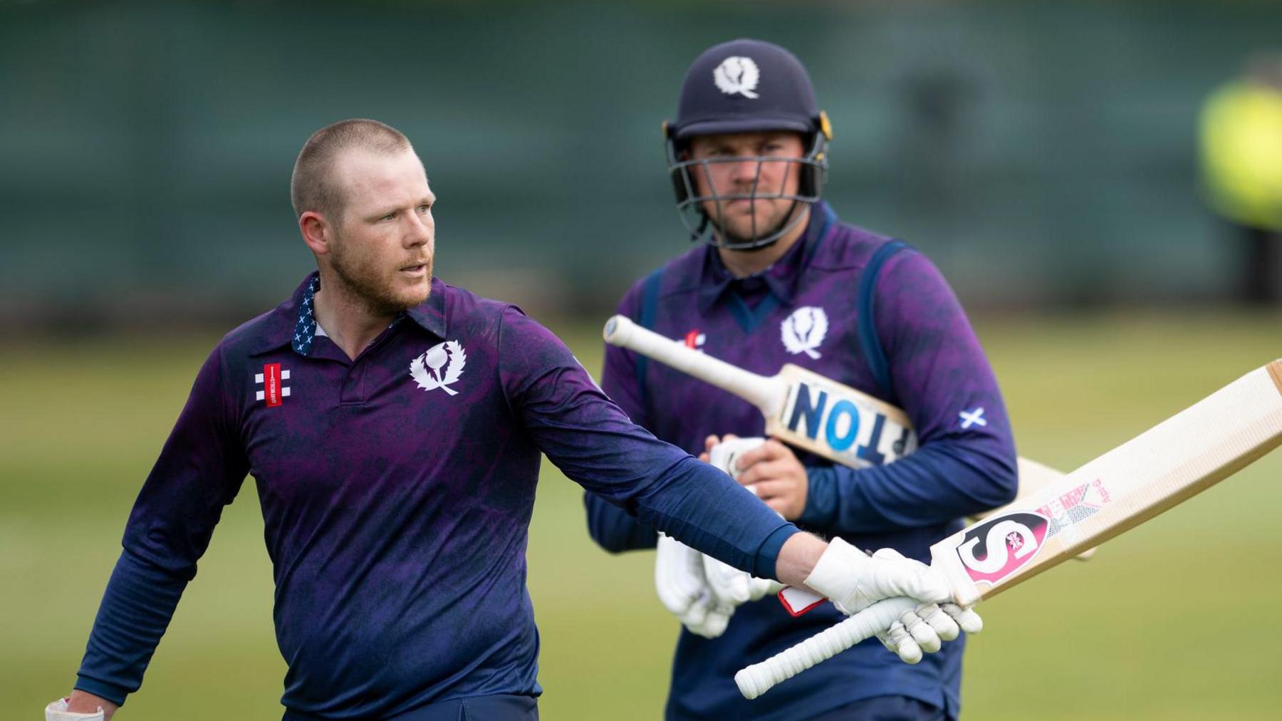 Scotland's Michael Leask and Mark Watt