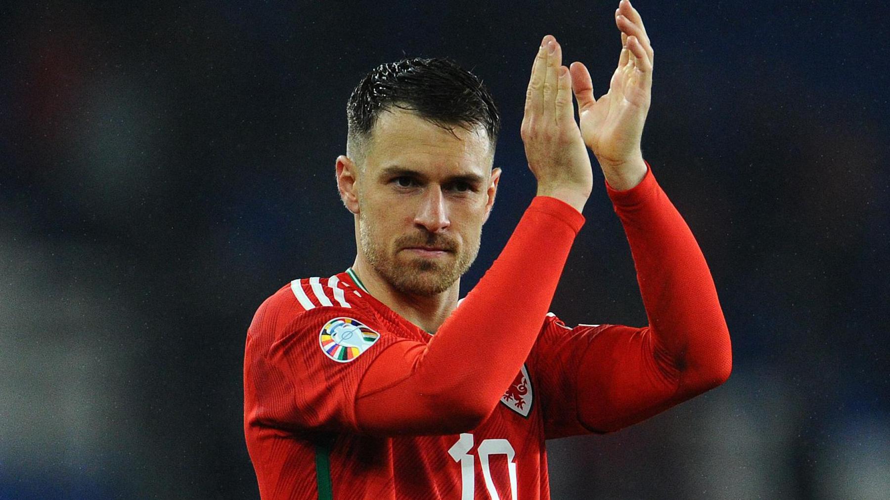 Aaron Ramsey Cymru v Latvia 2023