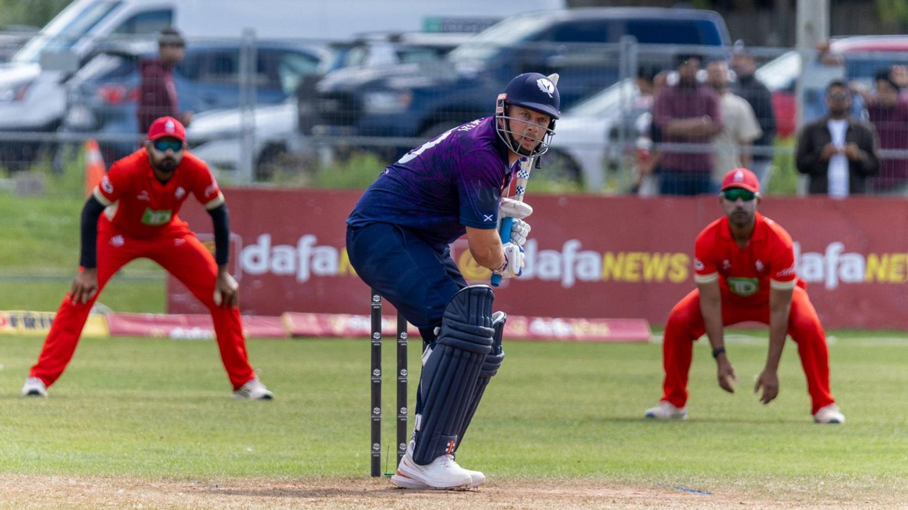 George Munsey made 84 not out from 103 balls