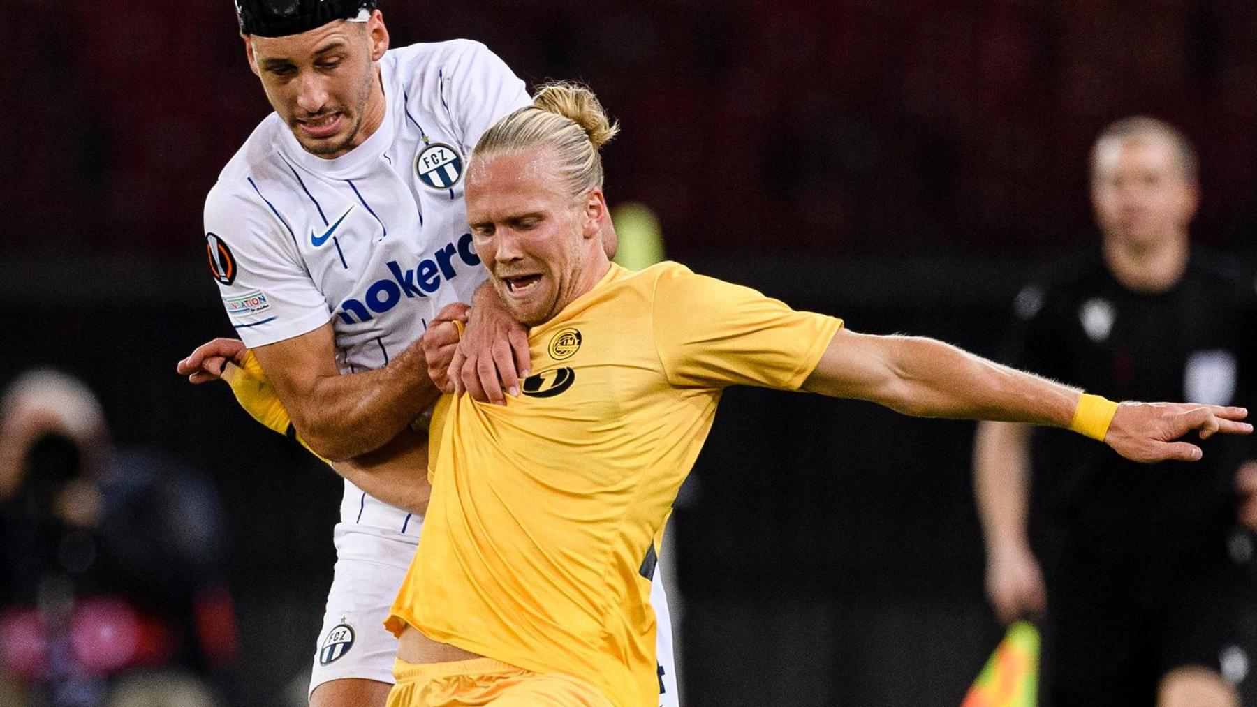 Lars-Jorgen Salvesen in action for Bodo/Glimt 