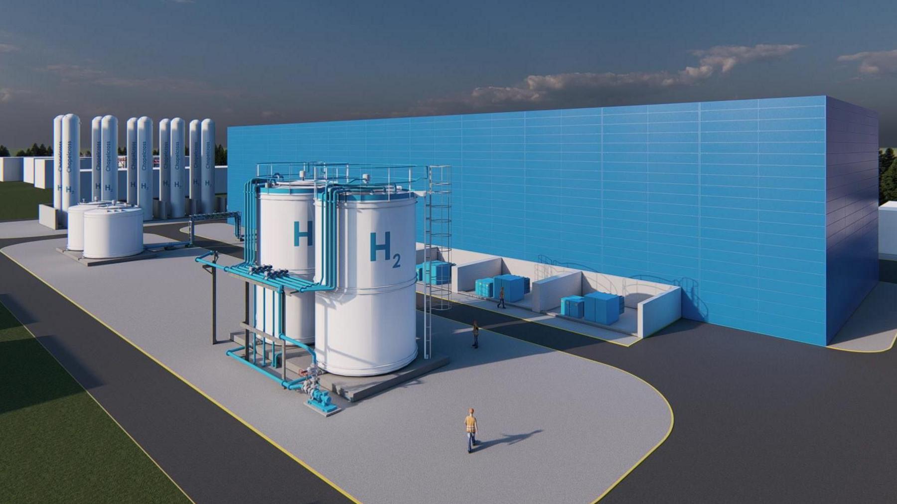 Hydrogen production centre