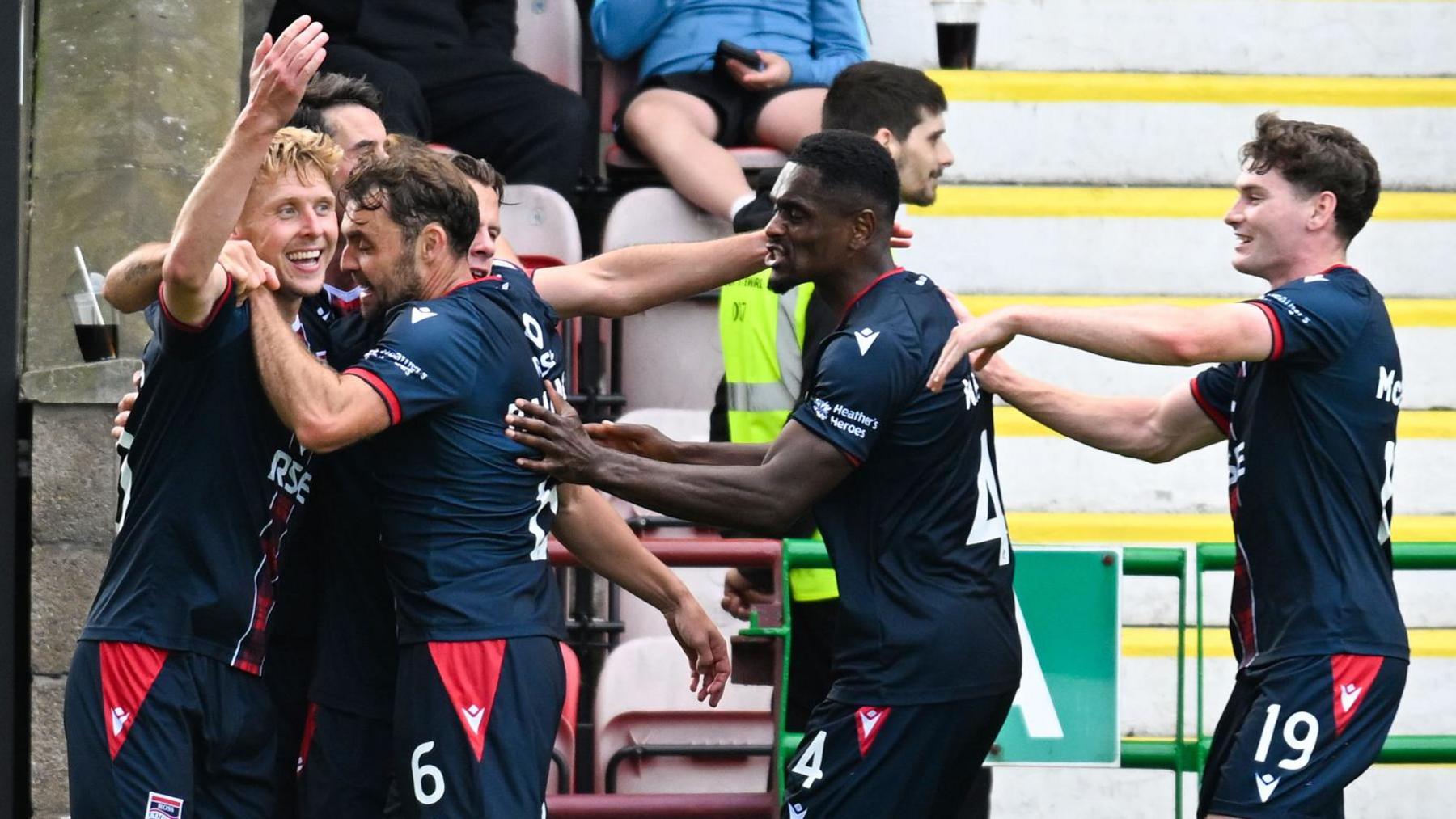 Jamie Lindsay scored the opener for Ross County