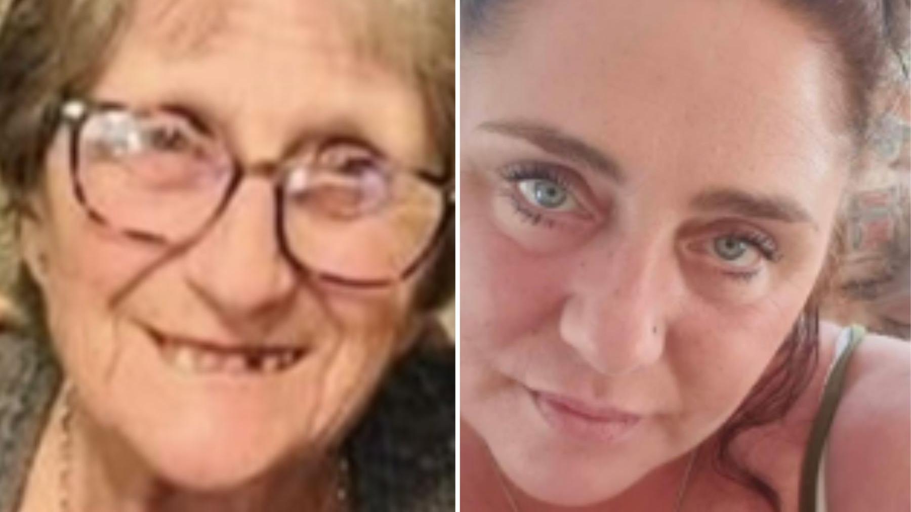 Linda Philips, 72, and Amanda Riley, 49