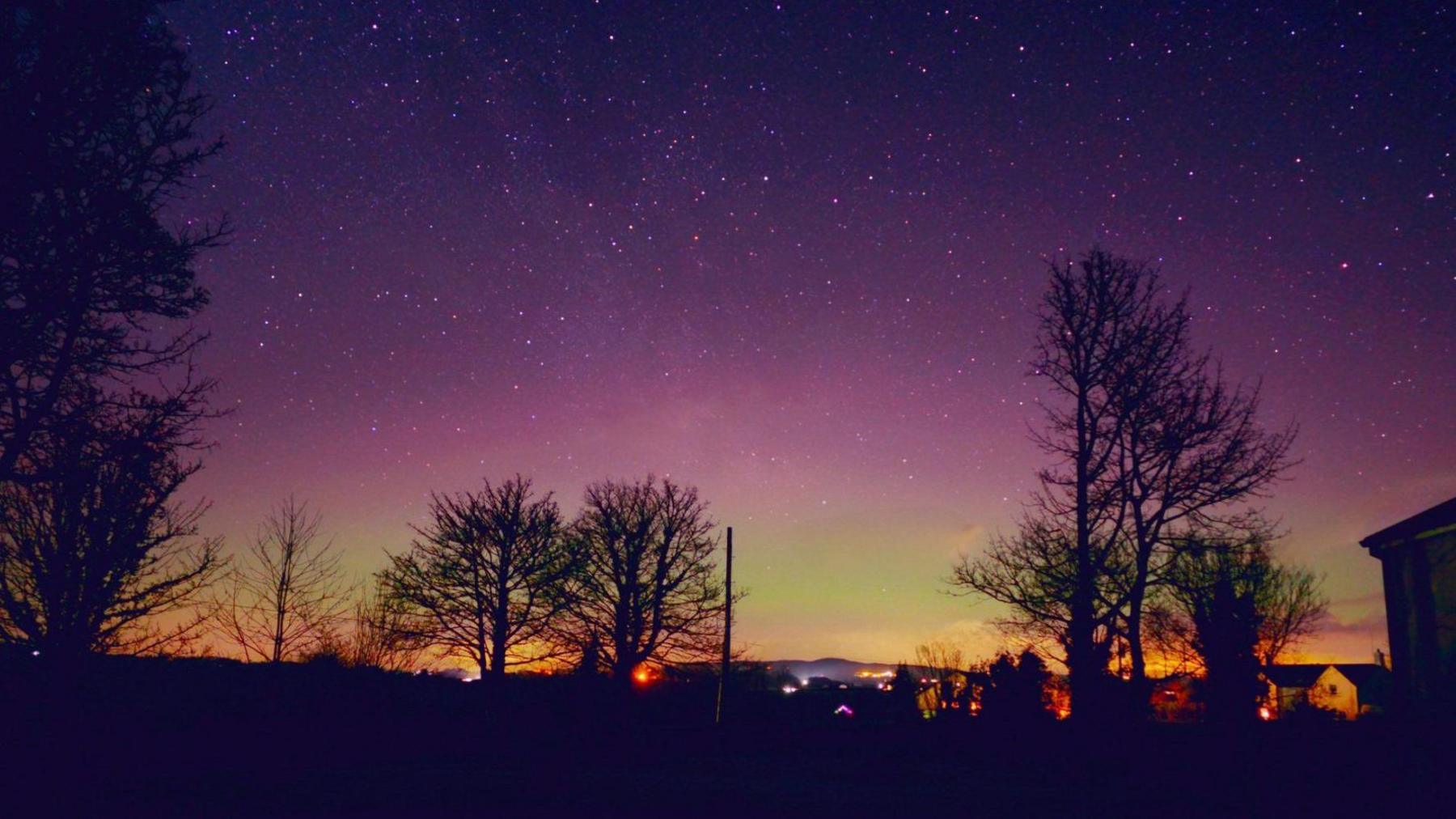 Northern Lights in Drumquin