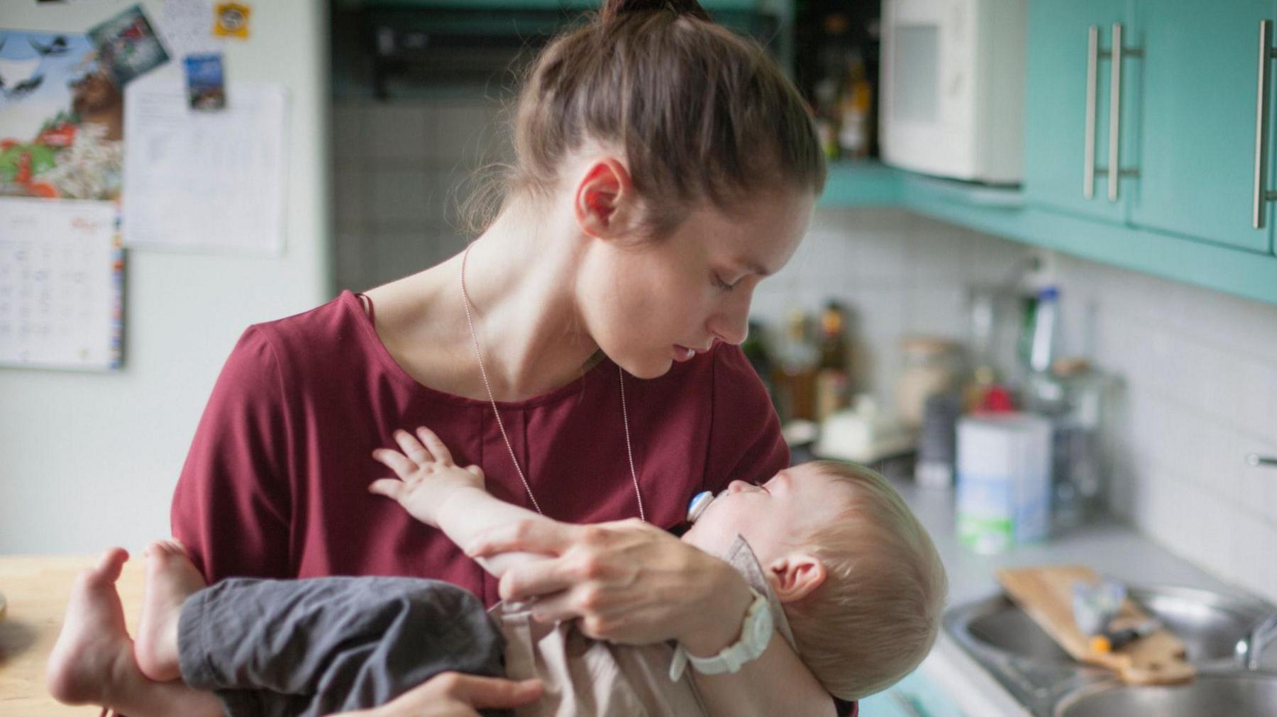 Mother with her child