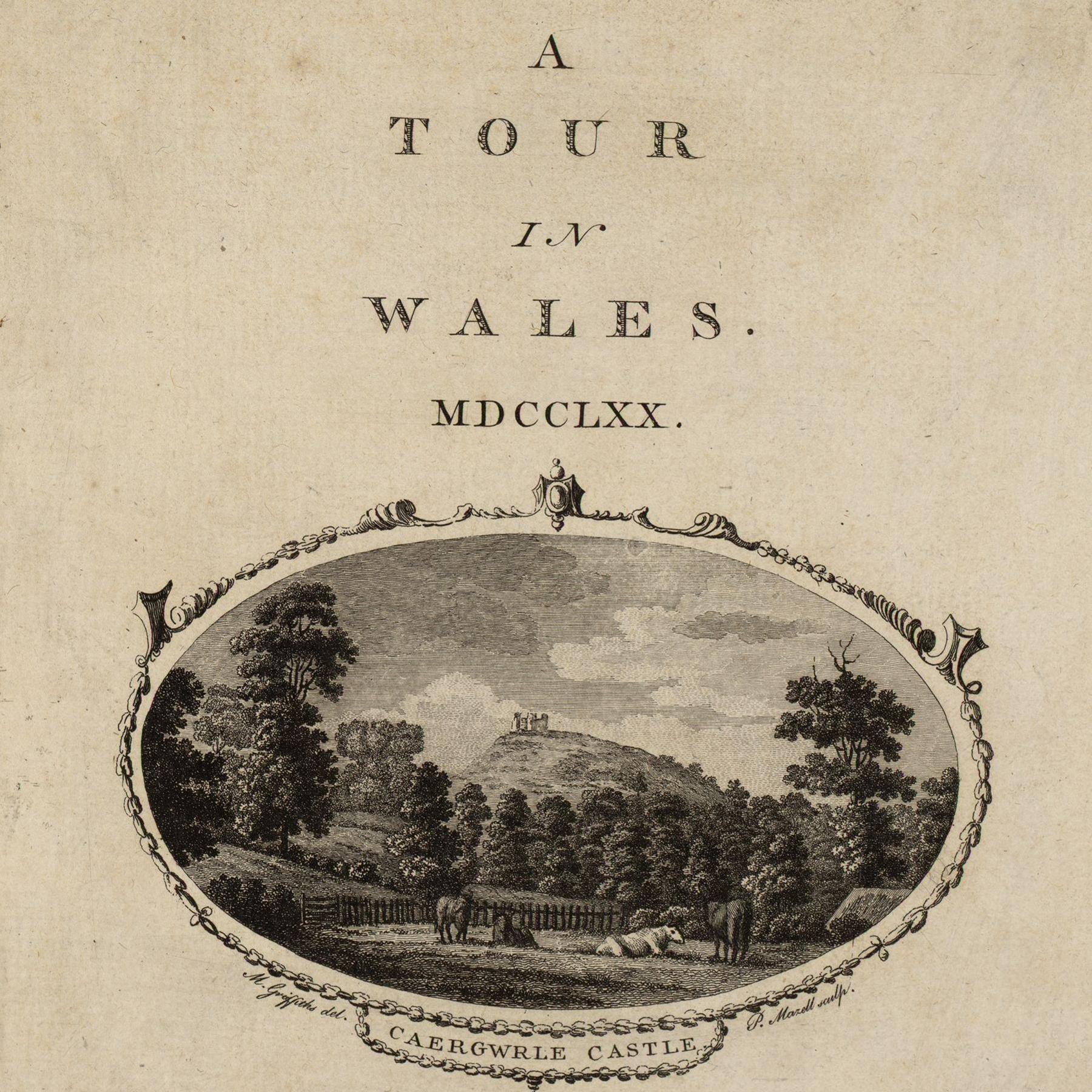 Clawr A Tour in Wales gan Thomas Pennant