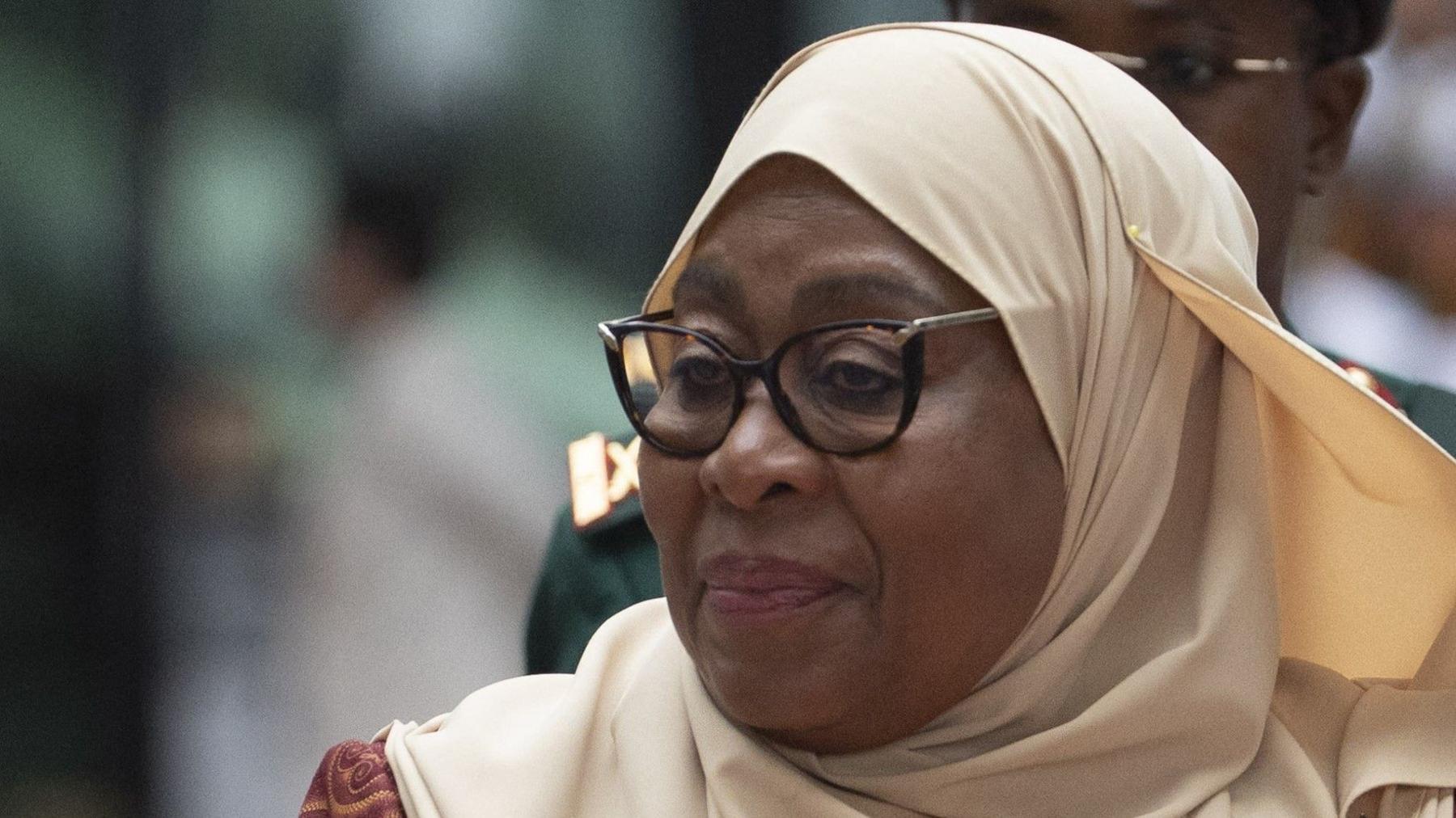 Tanzania's President Samia Suluhu Hassan arrives at Beijing Capital International Airport in Beijing on September 3, 2024