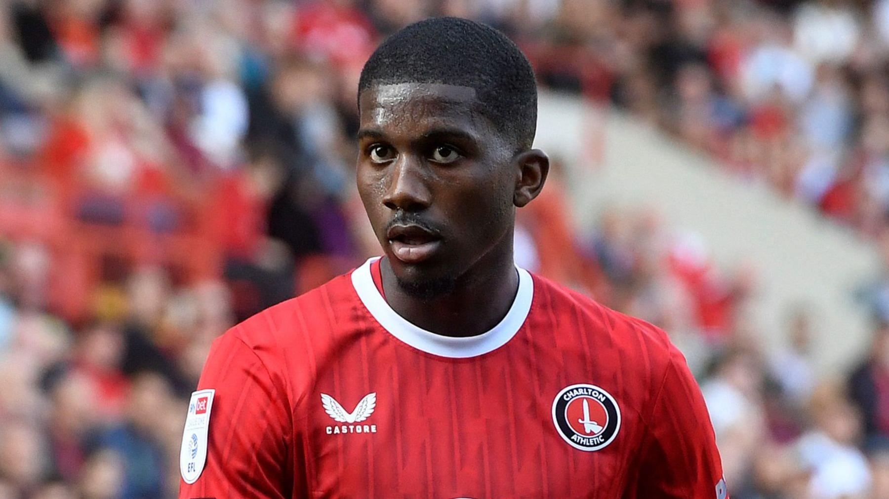 Daniel Kanu in action for Charlton Athletic