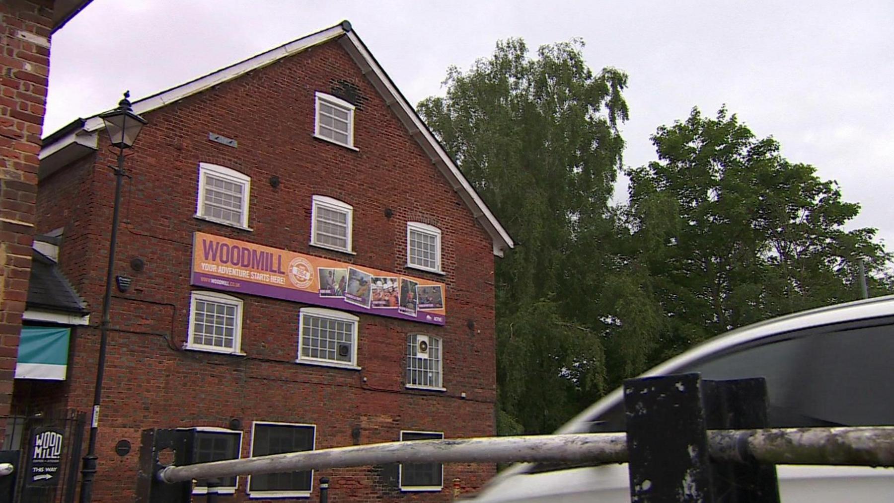 Exterior view of Woodmill leisure centre