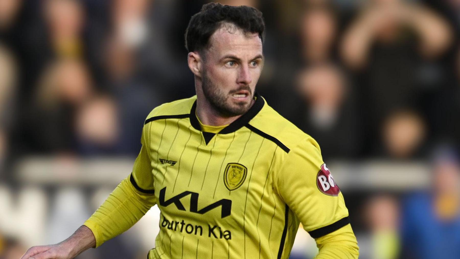 Anthony Forde in action for Burton Albion last season