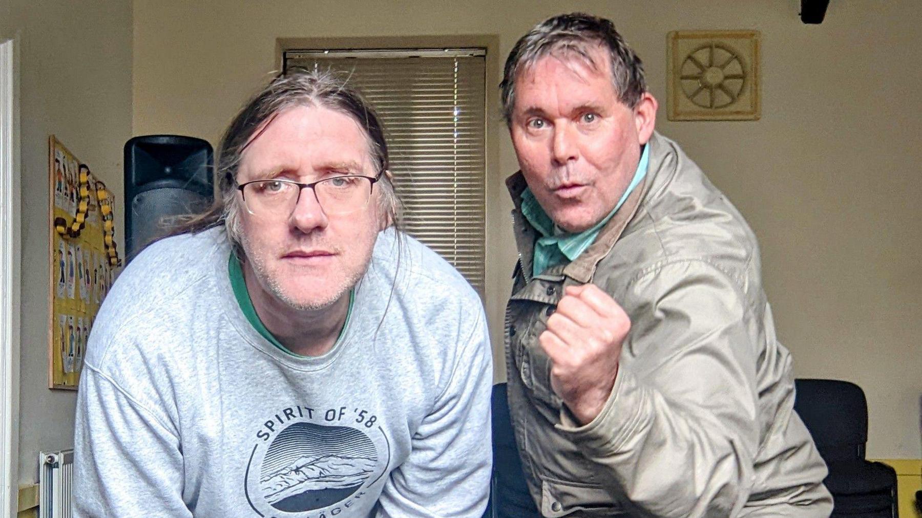 Aled Roberts a Simon Beech