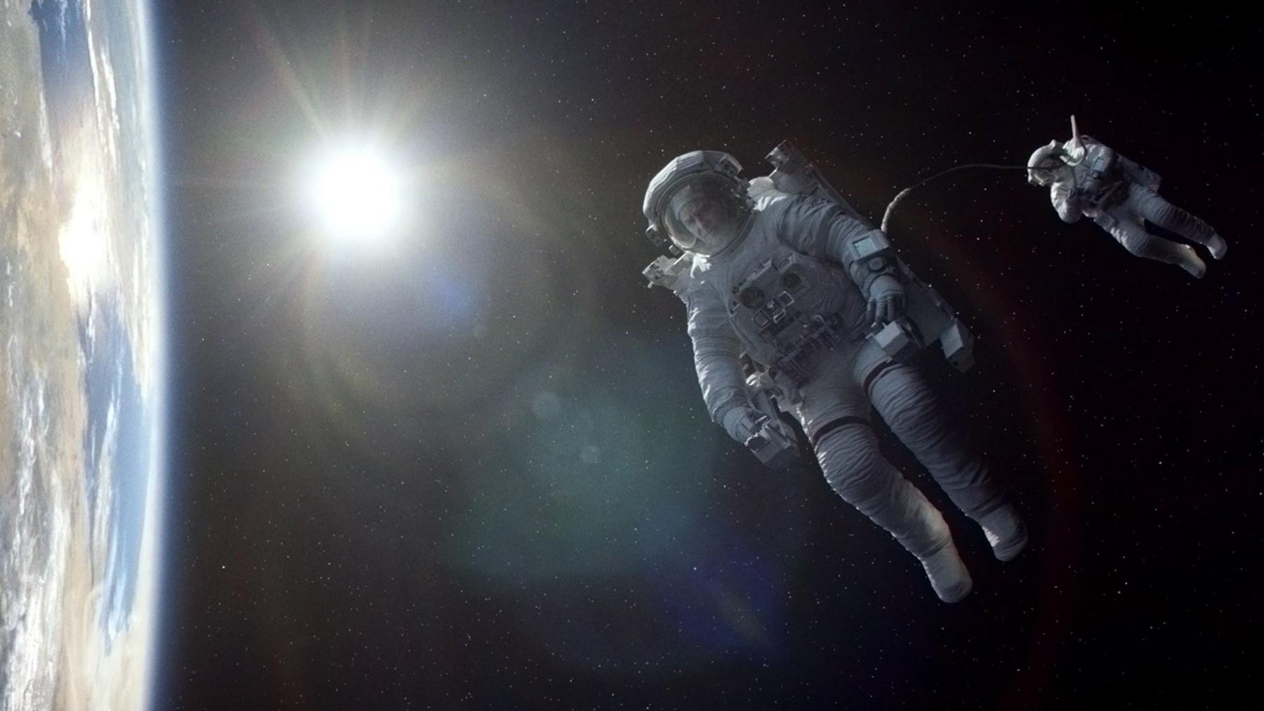 Shot of the film Gravity