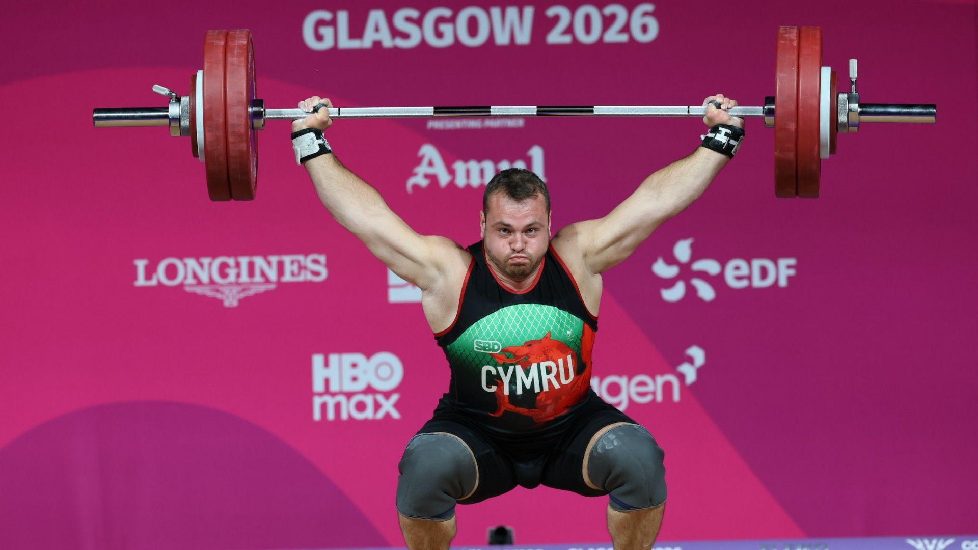Weightlifter James Wales