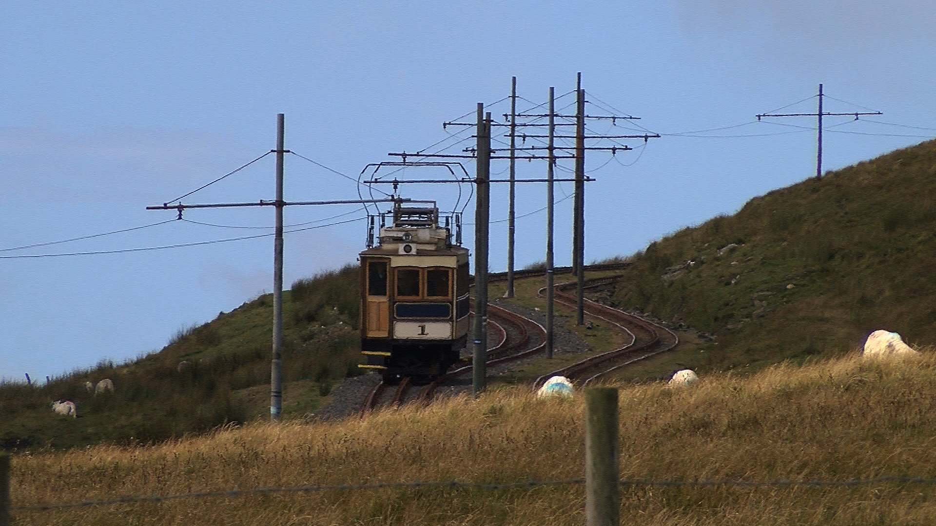 Tram on the Isle of Man