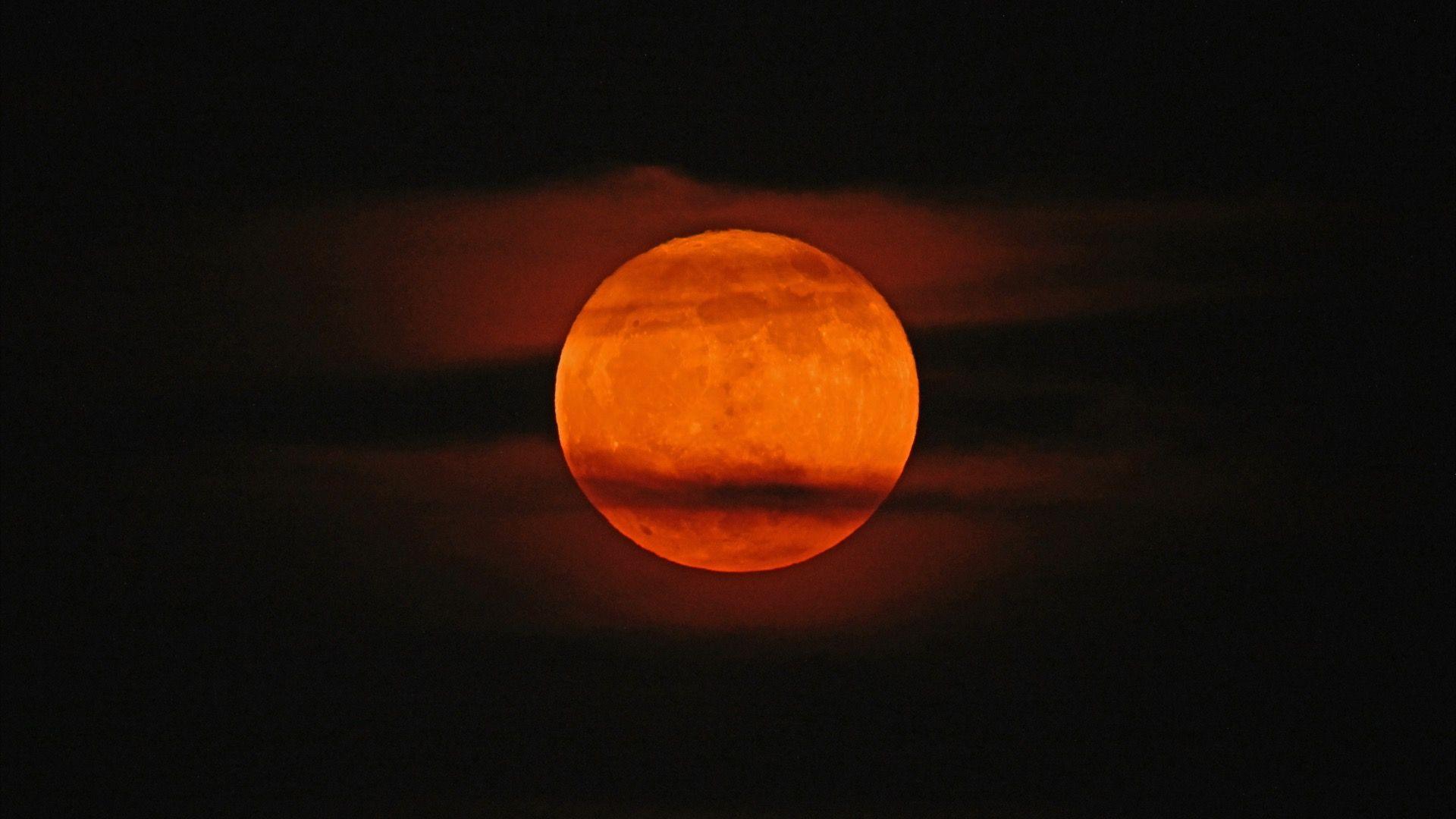 Keep an eye out for tonight's Strawberry Moon