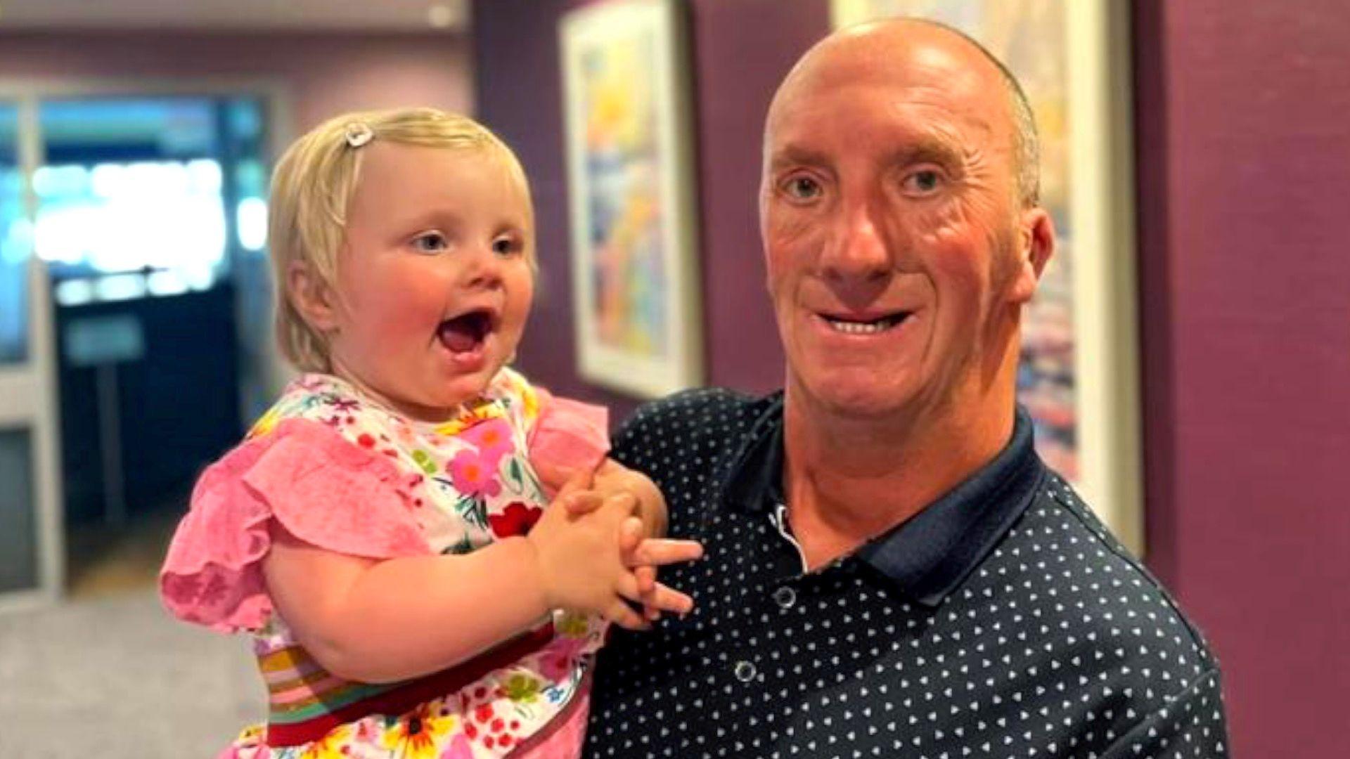 These days Tom enjoys spending time with his granddaughter but has had a long road to recovery