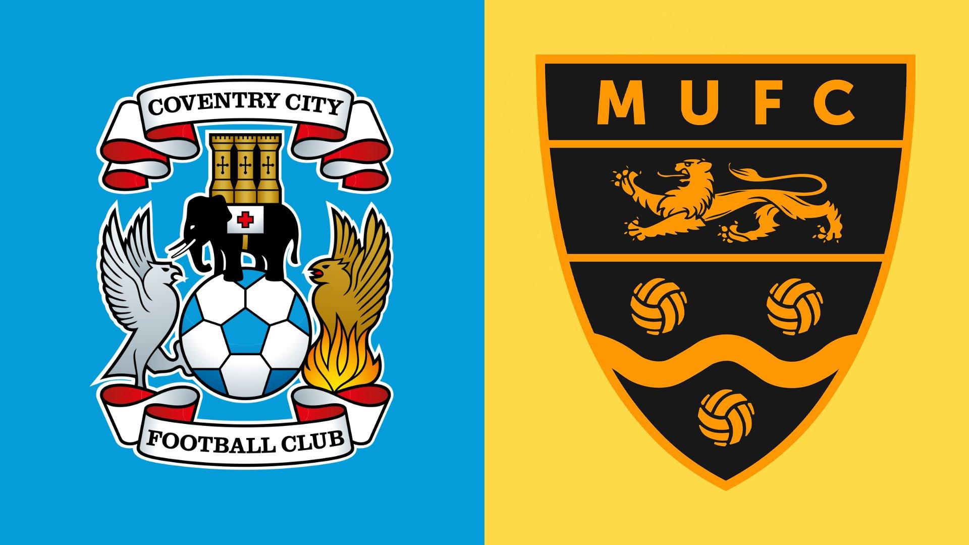 Coventry City v Maidstone Utd