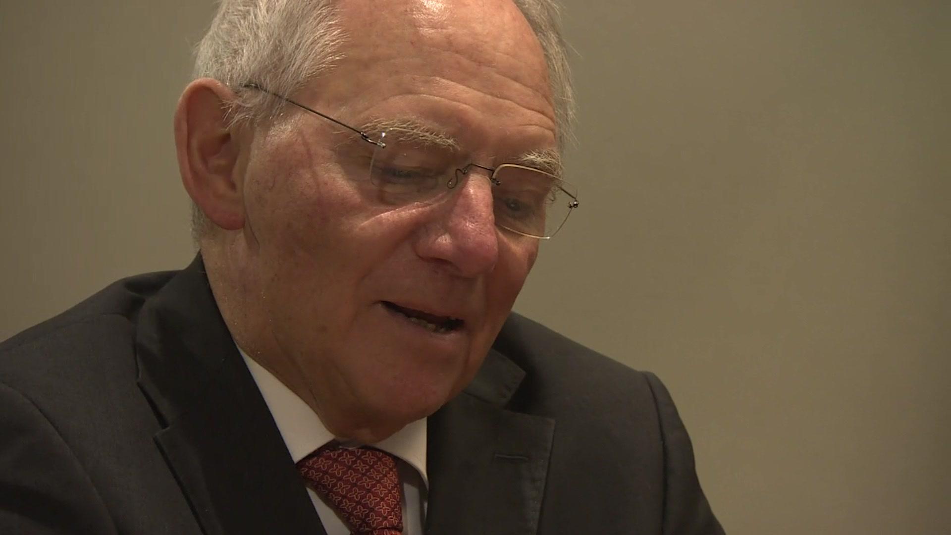 Wolfgang Schaueble, Davos 2016