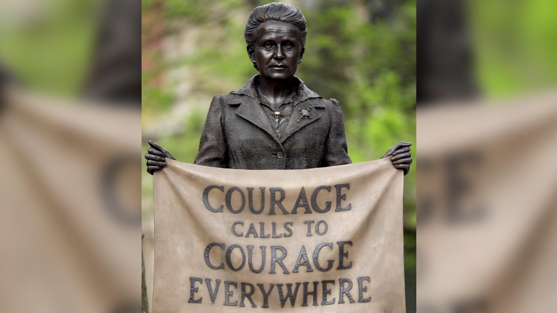 Statue of Dame Millicent Fawcett