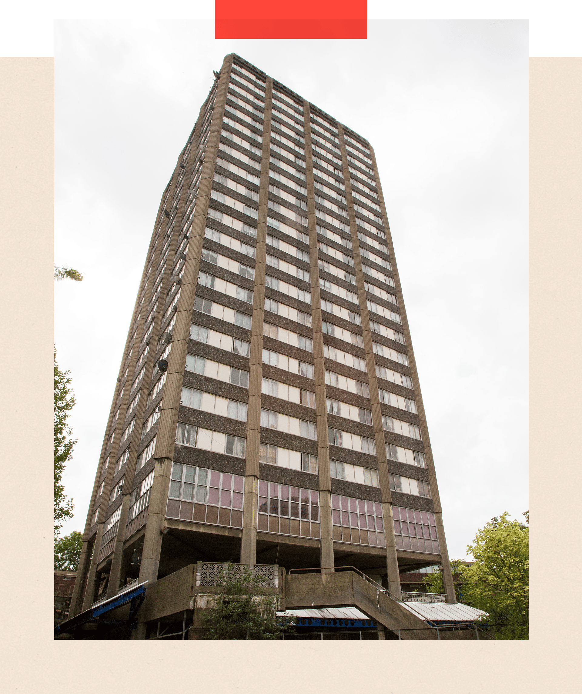 Grenfell Tower in 2011 - before the cladding was installed