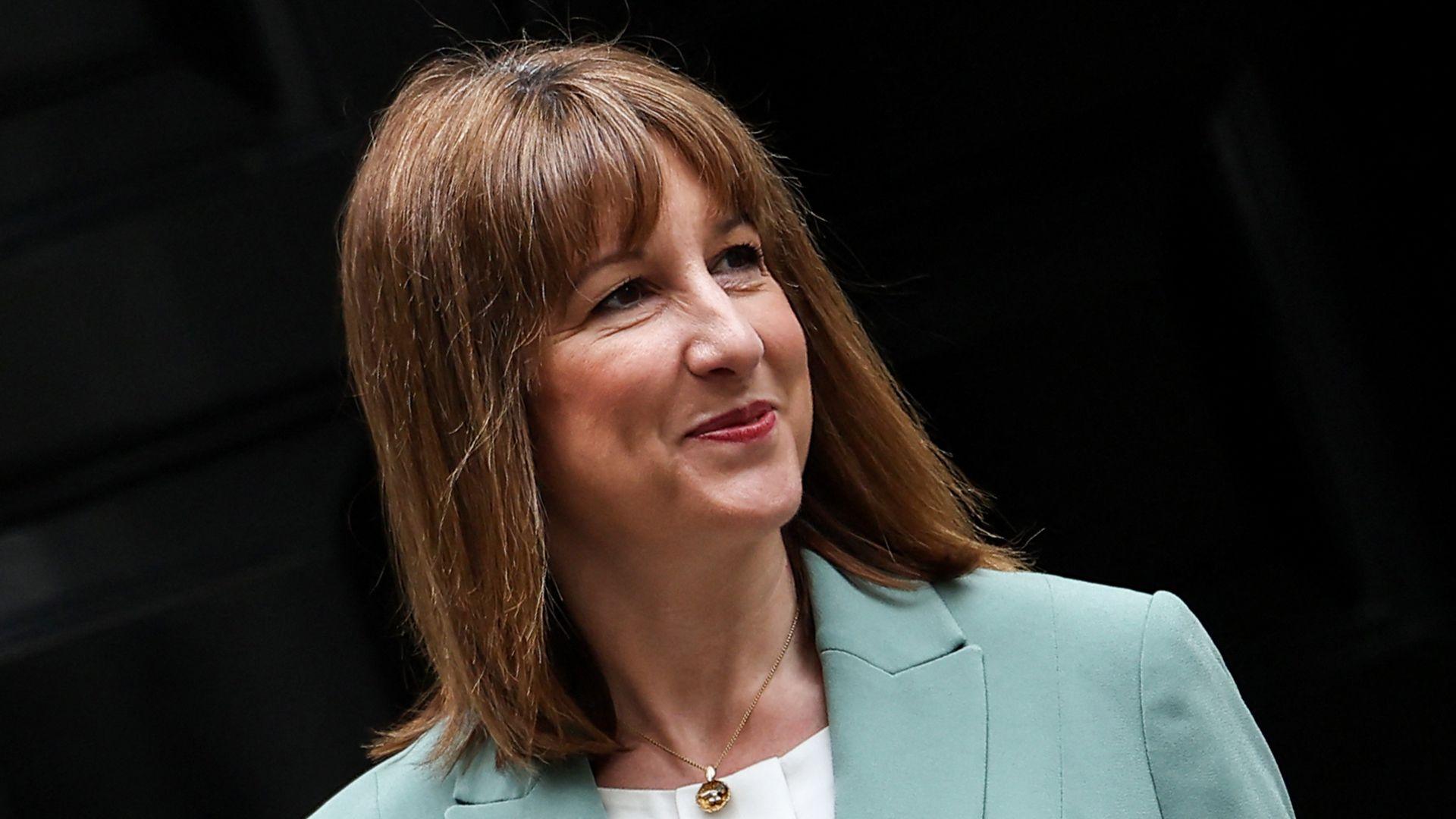 Britain's Chancellor of the Exchequer Rachel Reeves leaves from 11 Downing Street in central London, on June 11, 2025