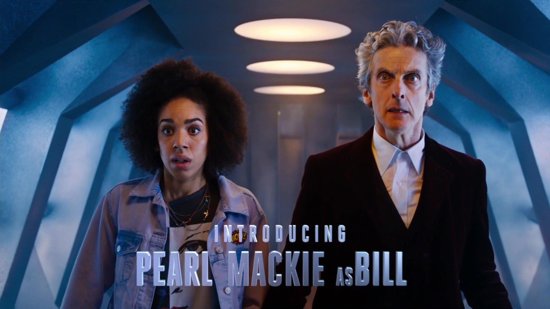 Pearl Mackie and Peter Capaldi